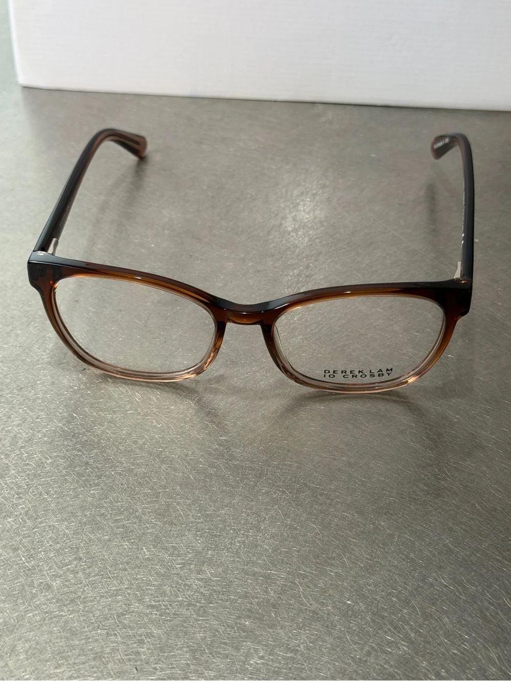 10 Crosby Derek Lam Brown gradient Women's AMIA Glasses 54-17-140, NWT